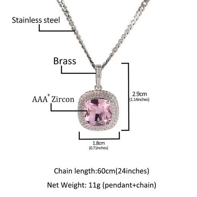 Stainless steel necklace 2022-4-11-001